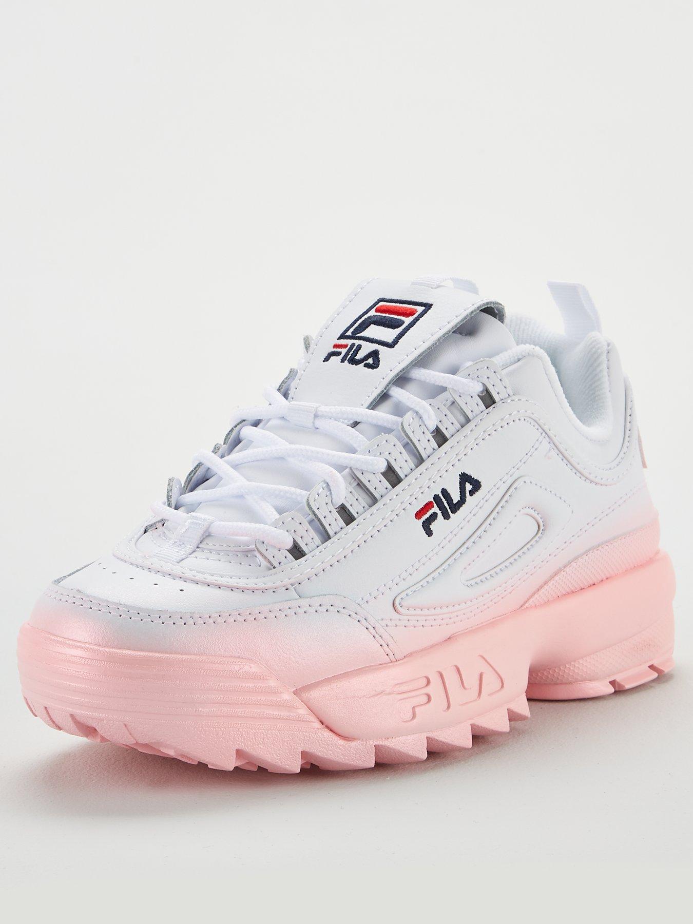 fila pink fade