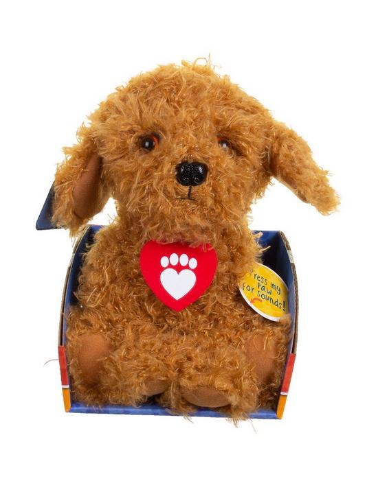 stillFront image of waffle-the-wonderdog-soft-toy-with-sounds