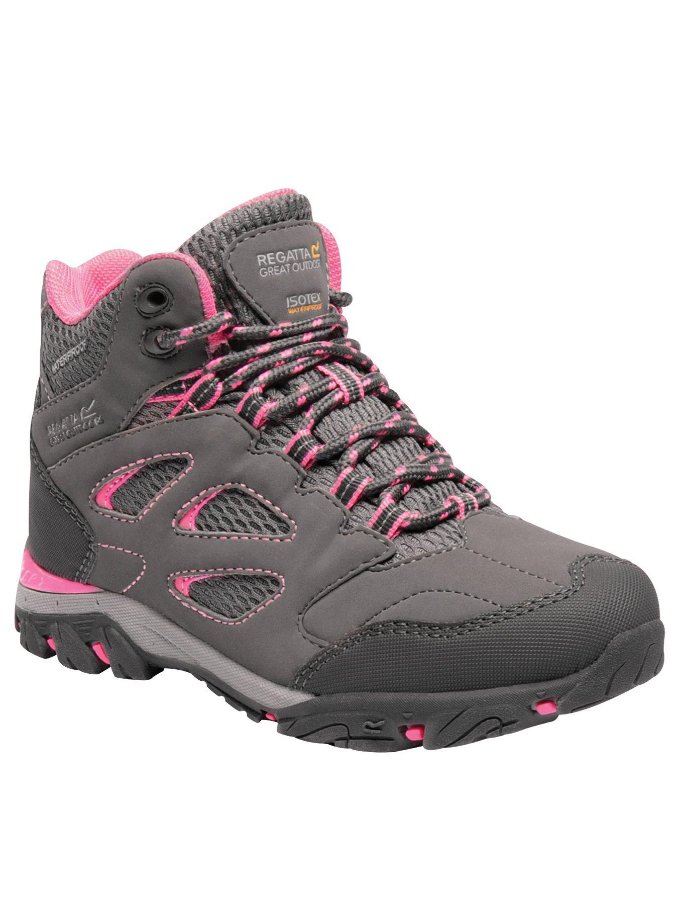 Pink on sale walking boots