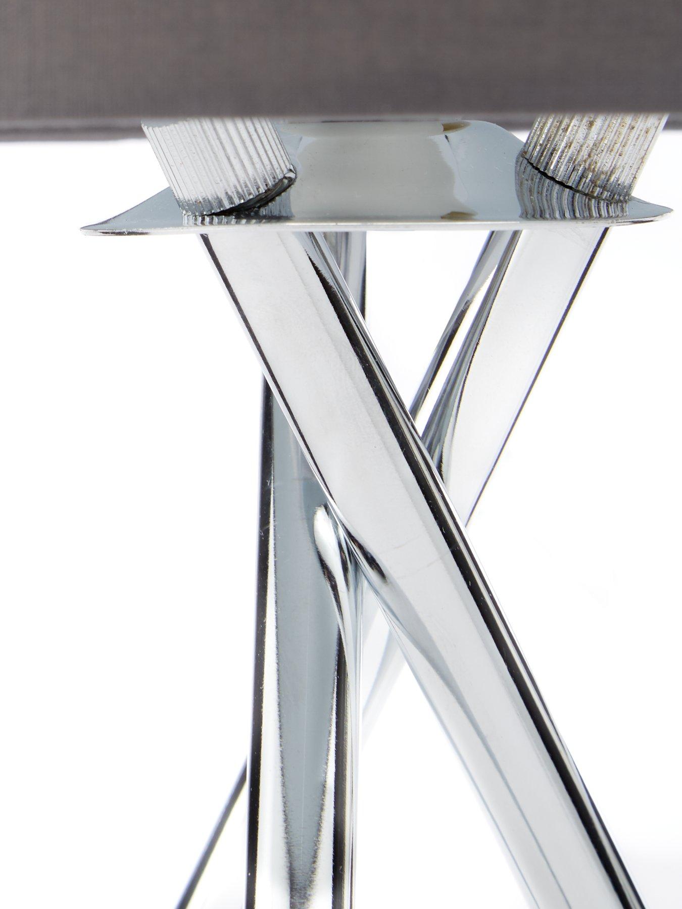 Image 3 of 4 of Everyday Tripod Bedside Table Lamp - Grey, Ochre