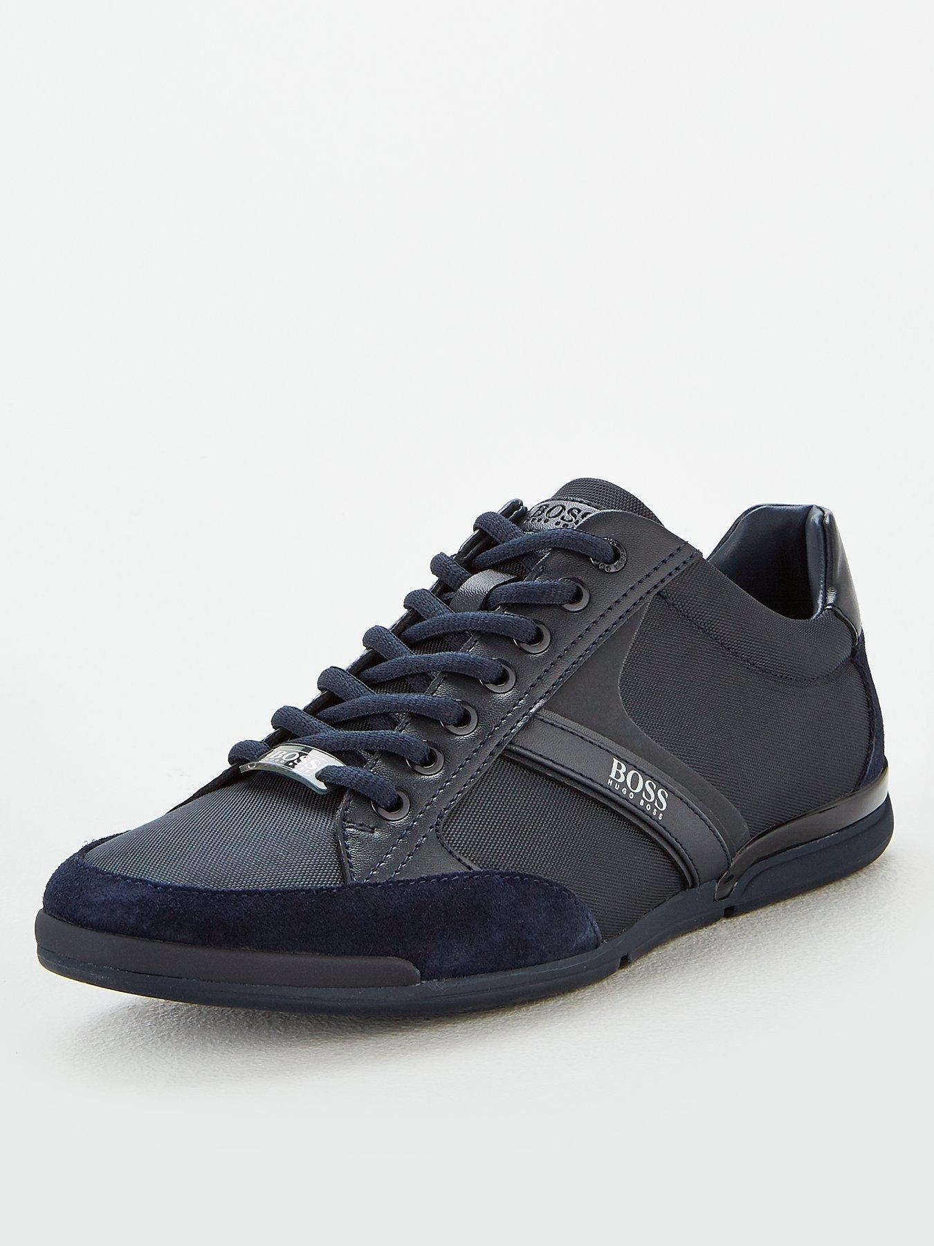 boss blue trainers