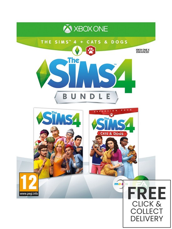 front image of xbox-one-the-sims-4-cats-ampnbspdogs-bundle