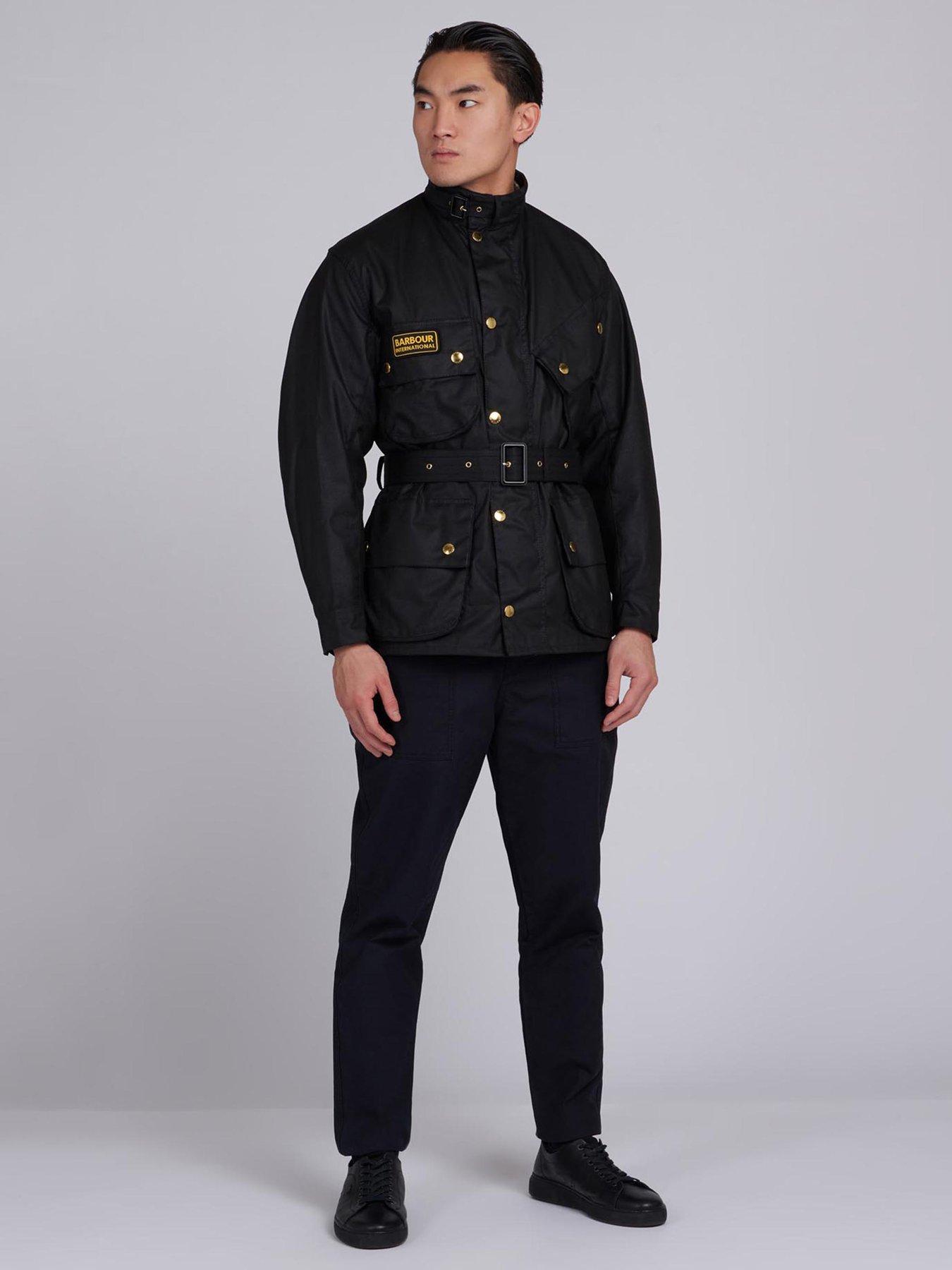 barbour international men's original wax jacket