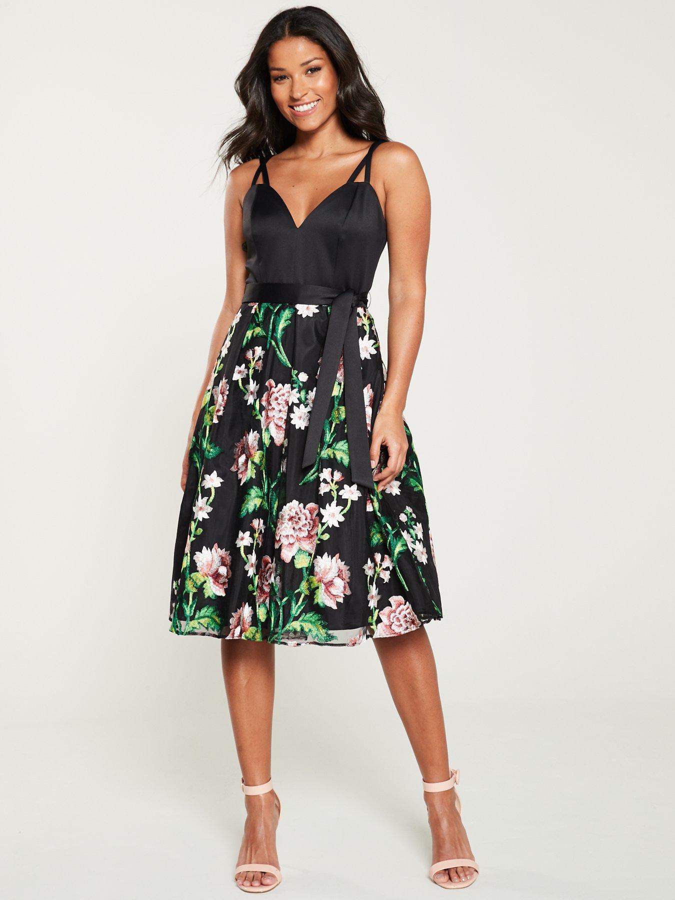 very floral dress
