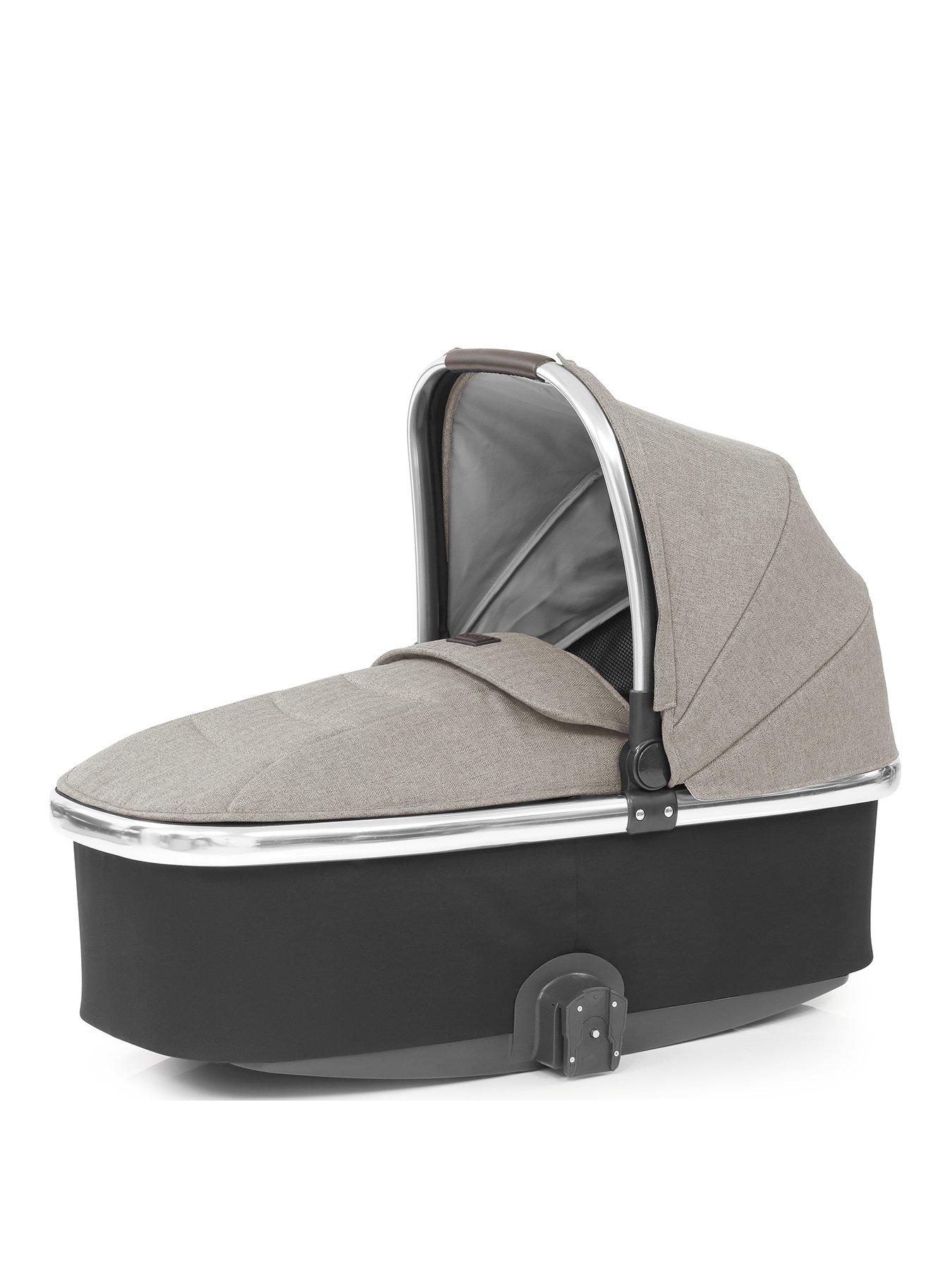 oyster 2 carrycot grey