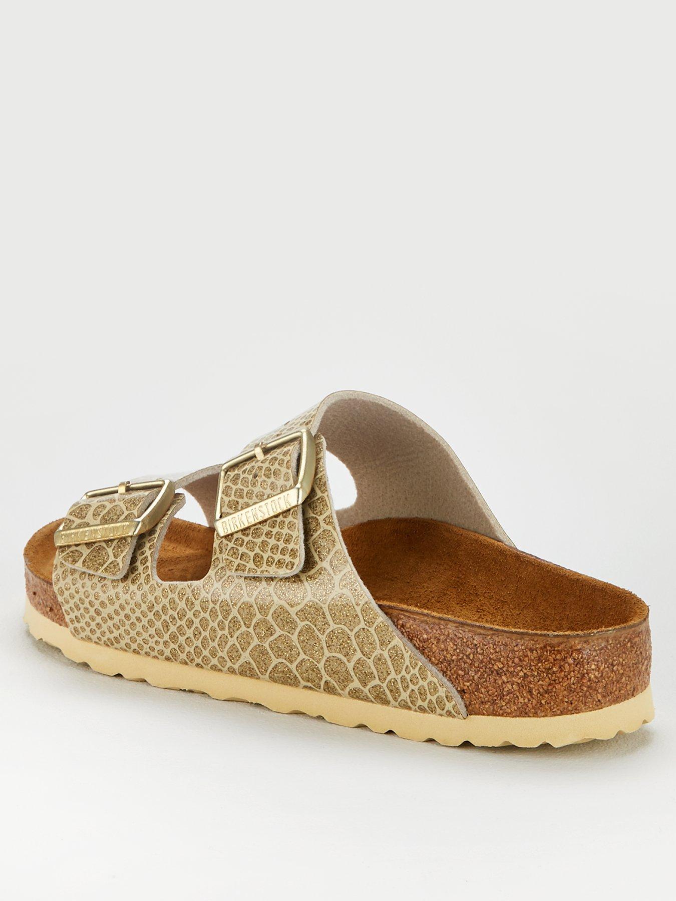 narrow flat sandals
