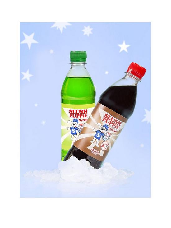 front image of slush-puppie-syrup-duo-ndash-cola-and-green-apple