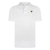 Lyle & Scott Boys Classic Short Sleeve Polo Shirt - White | very.co.uk