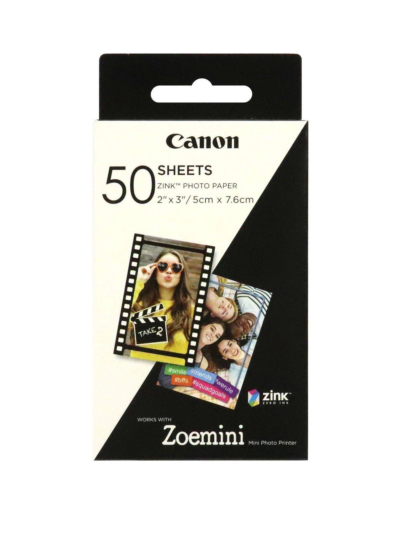 Canon launches their 2x3 mobile photo printer in Europe as the Zoemini