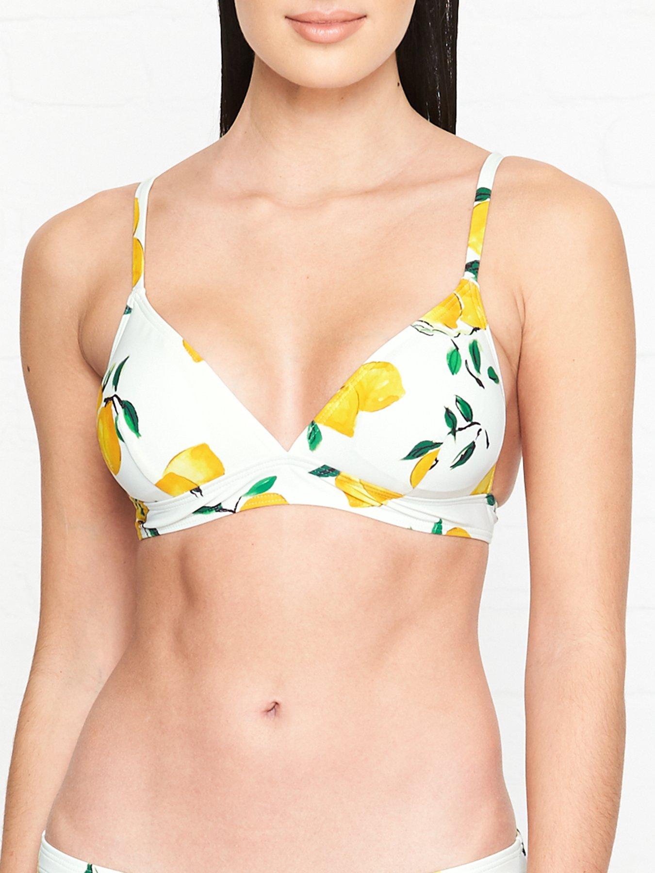 kate spade lemon bathing suit