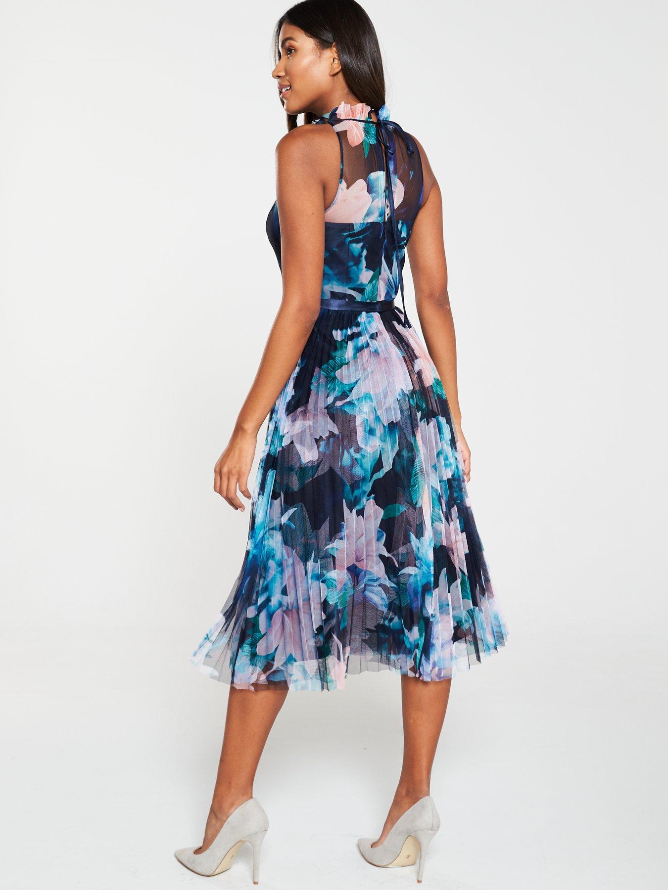 coast jagger tiered dress