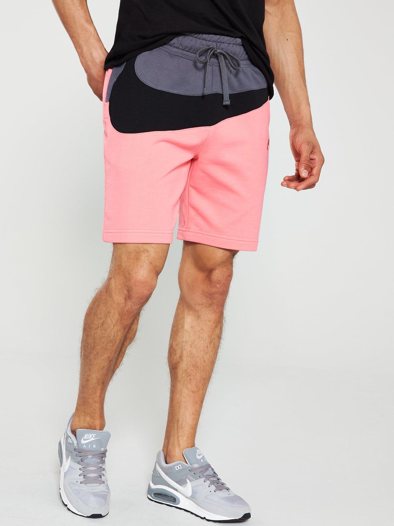 pink and grey nike shorts