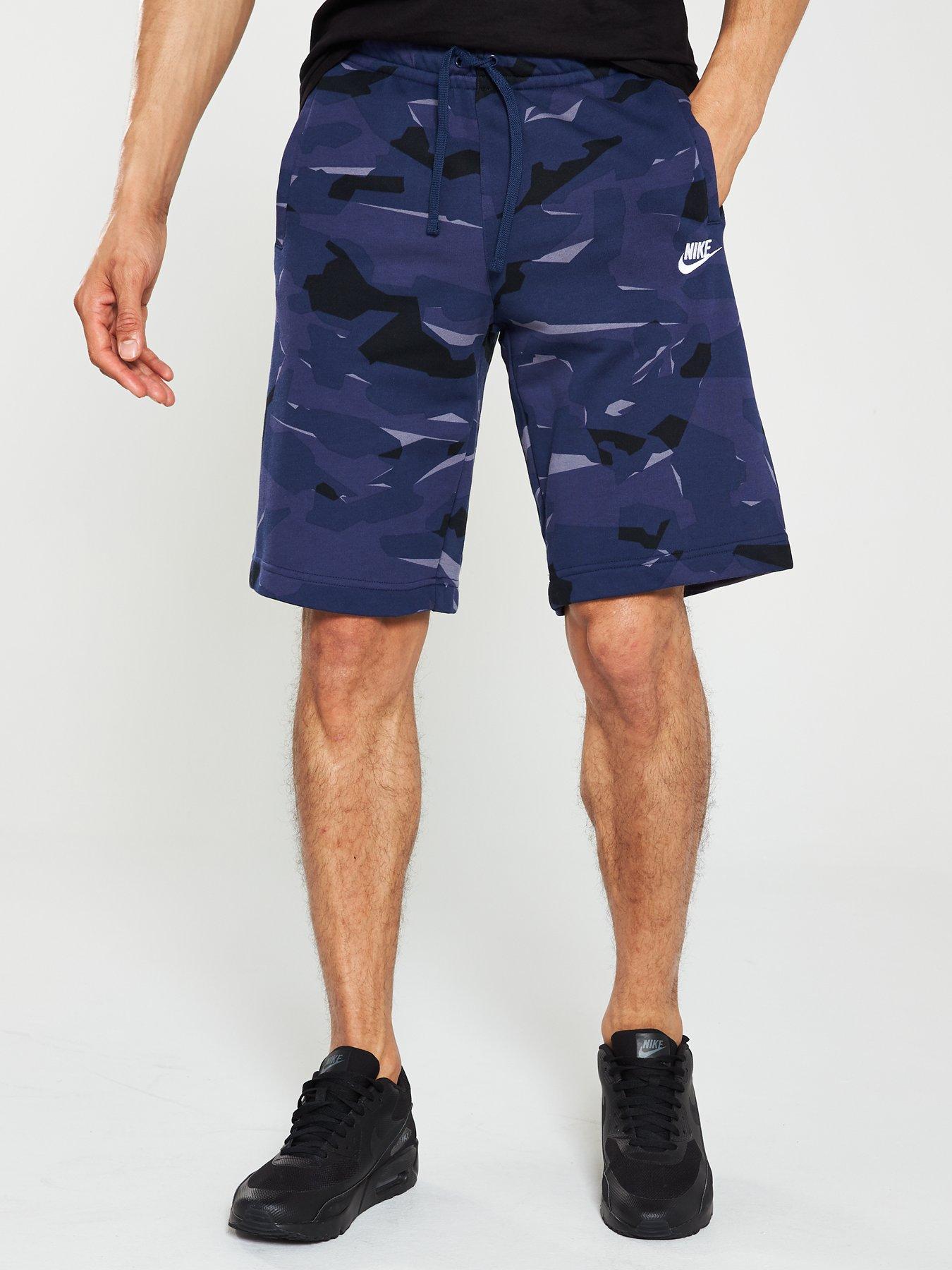 nike blue camo shorts