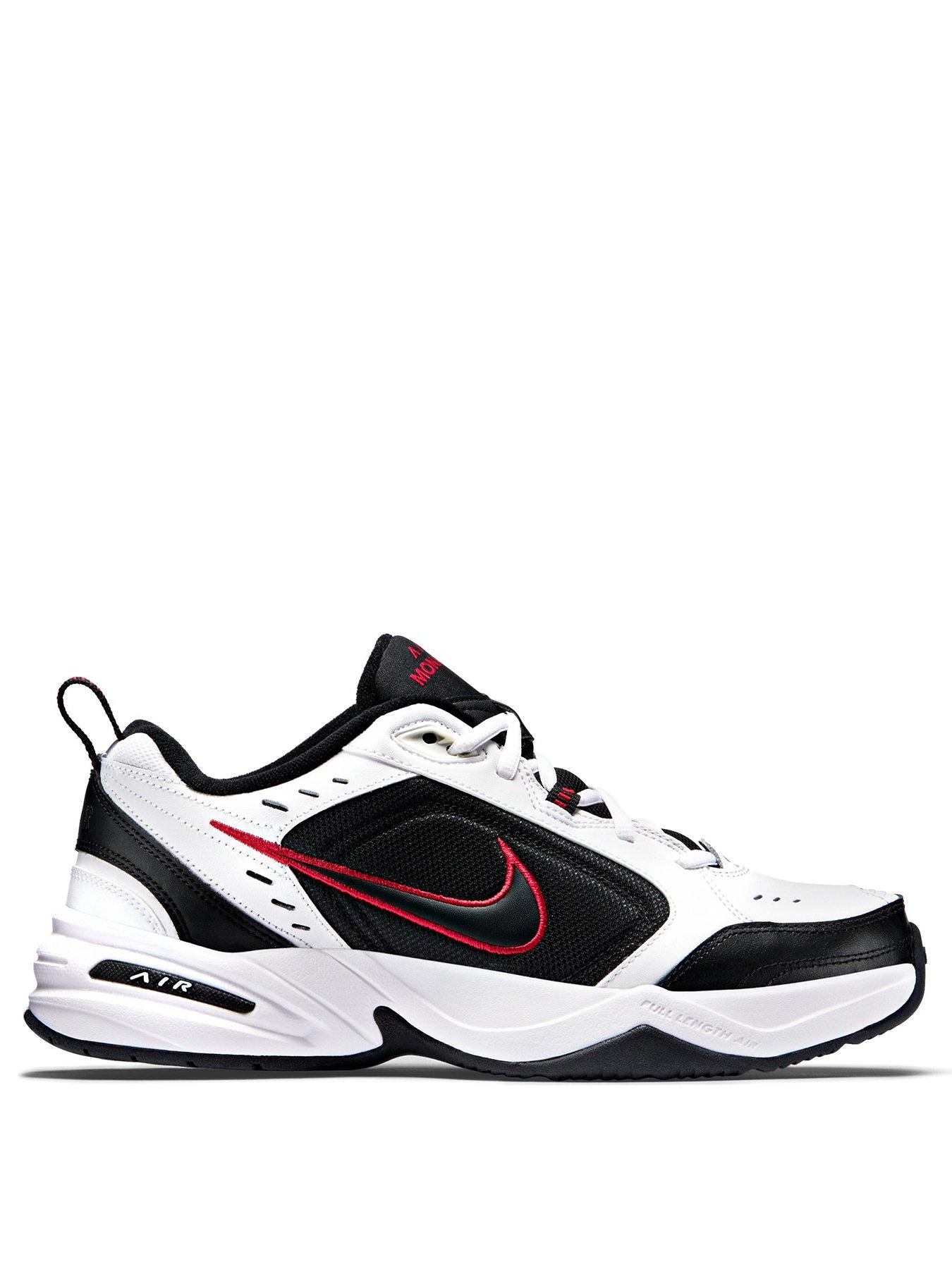 nike monarch red black