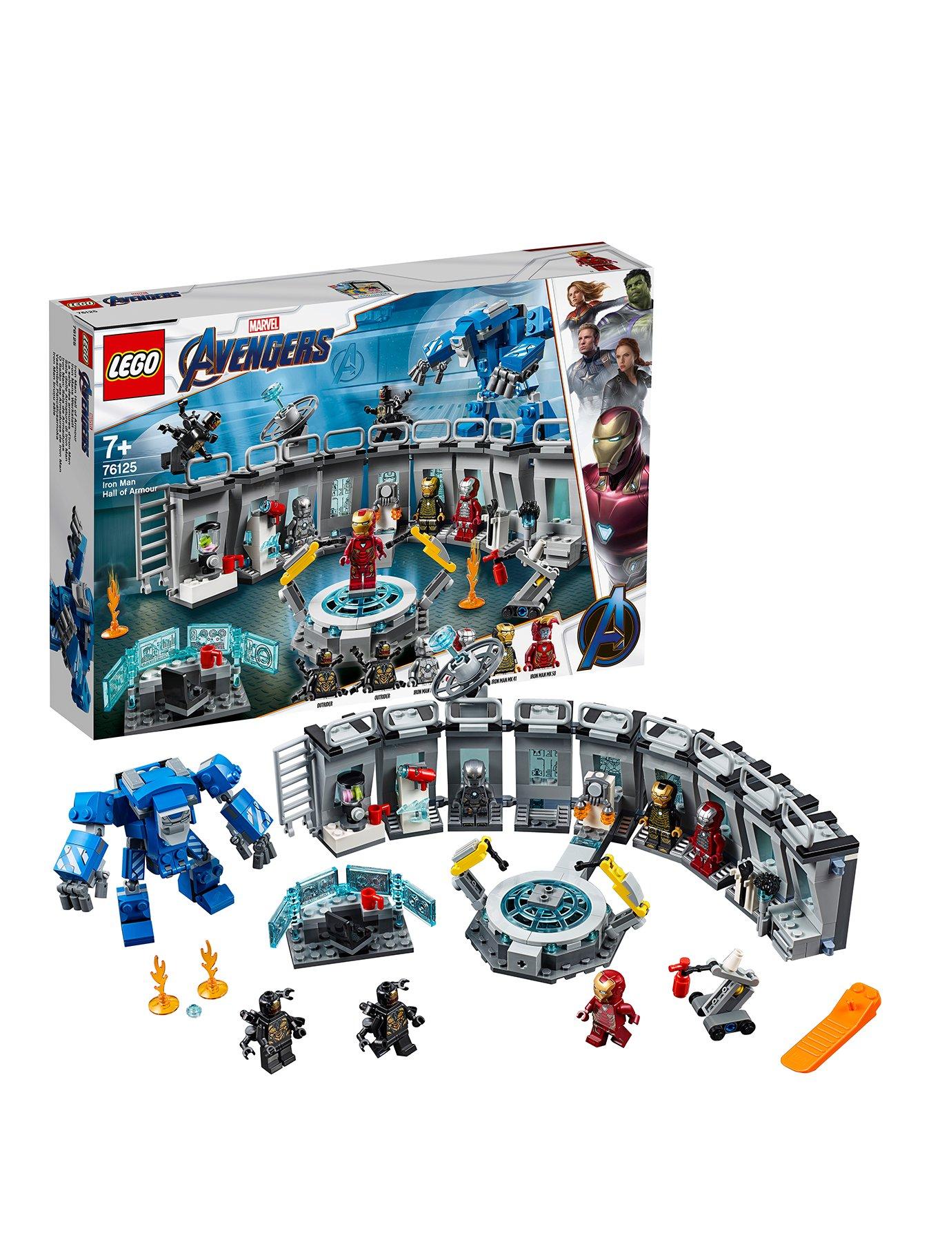 super heroes lego figures 42 set