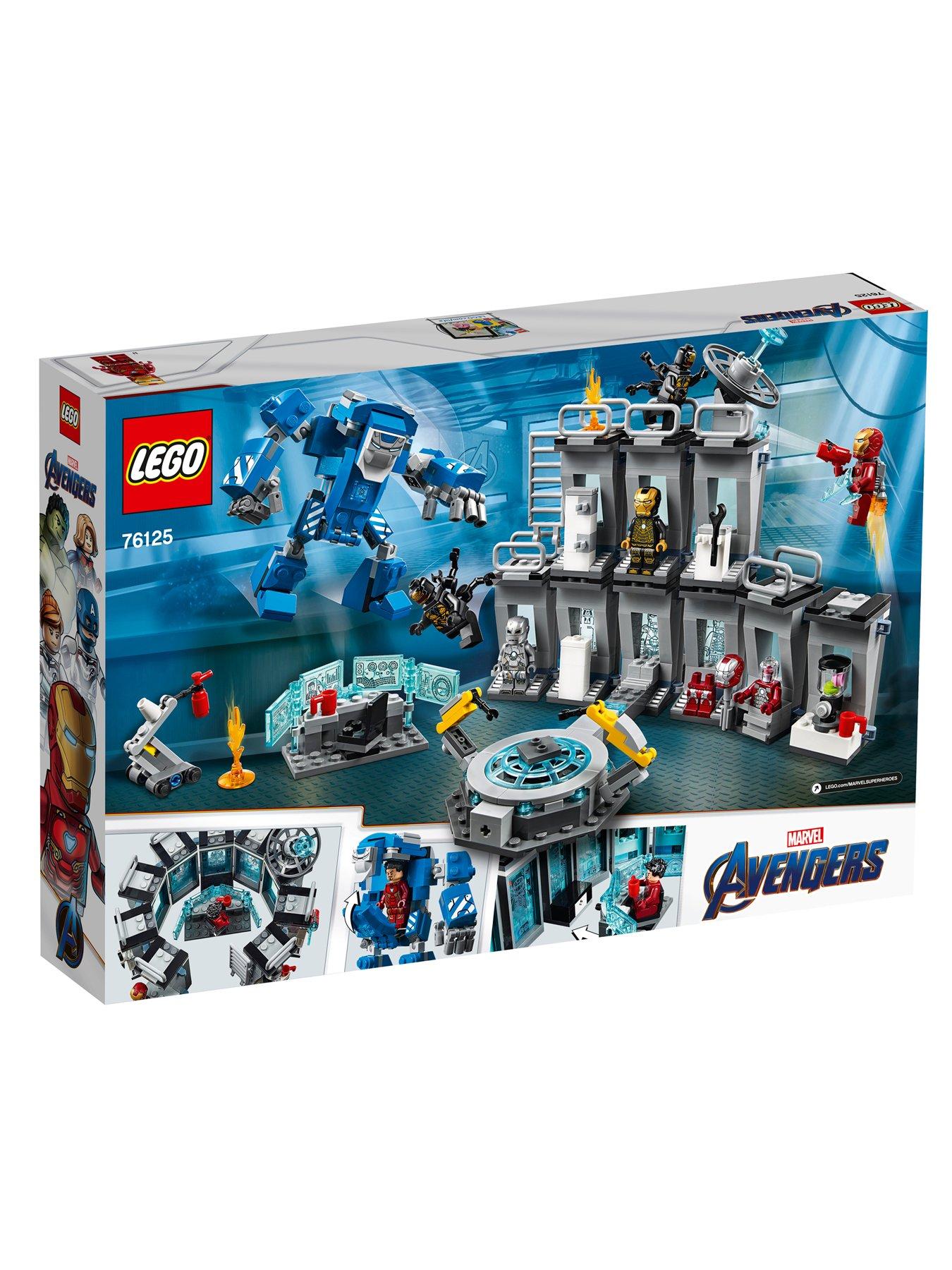 lego iron man hall of armor amazon