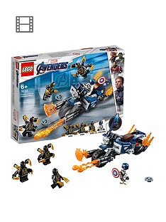 LEGO Super Heroes 76123 Marvel Avengers Outriders Attack Toy