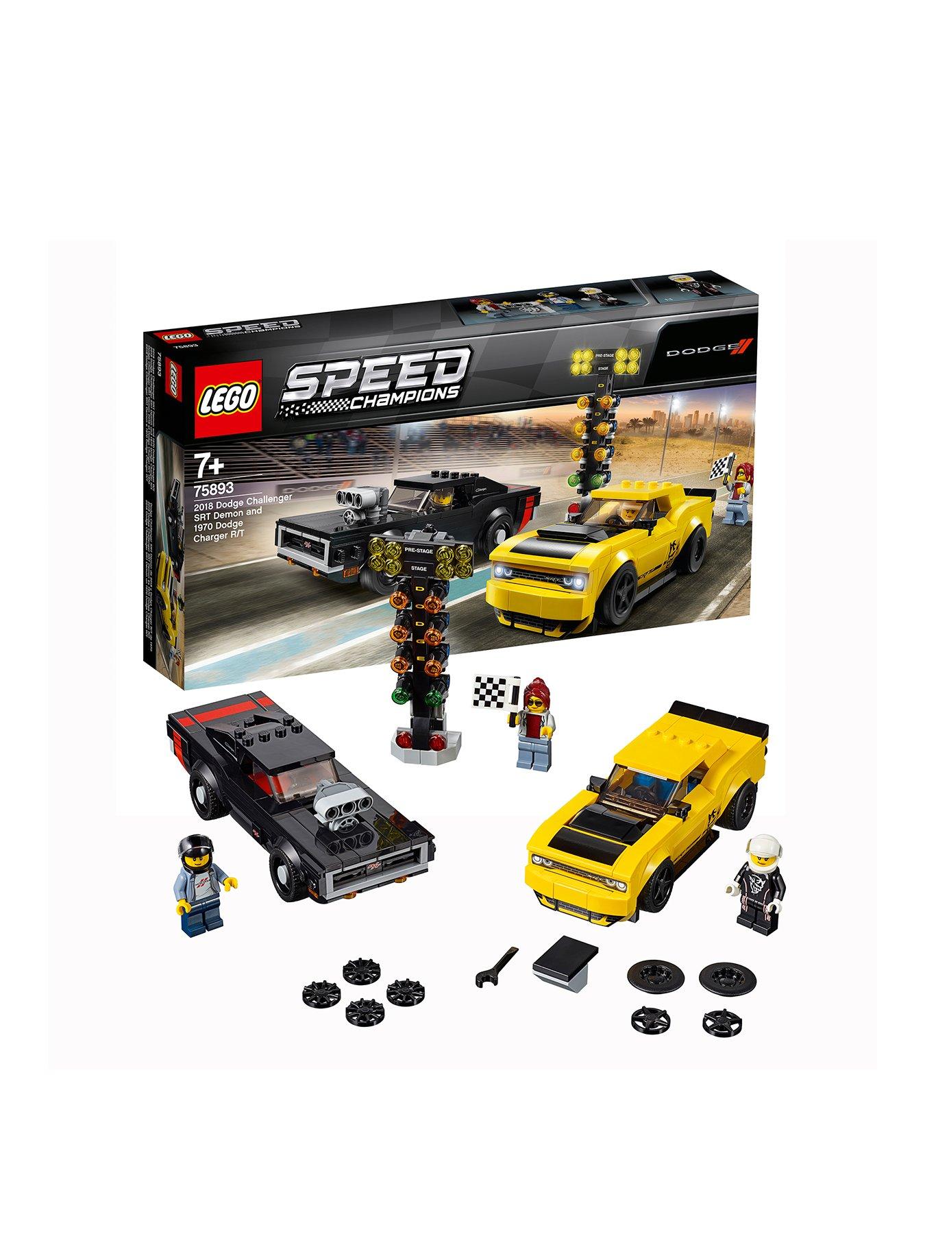 lego dodge challenger speed champions