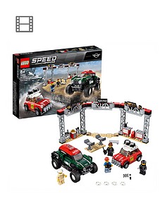 LEGO Speed Champions 75894 1967 Mini Cooper S Rally Car and 2018 MINI John Cooper Works Buggy