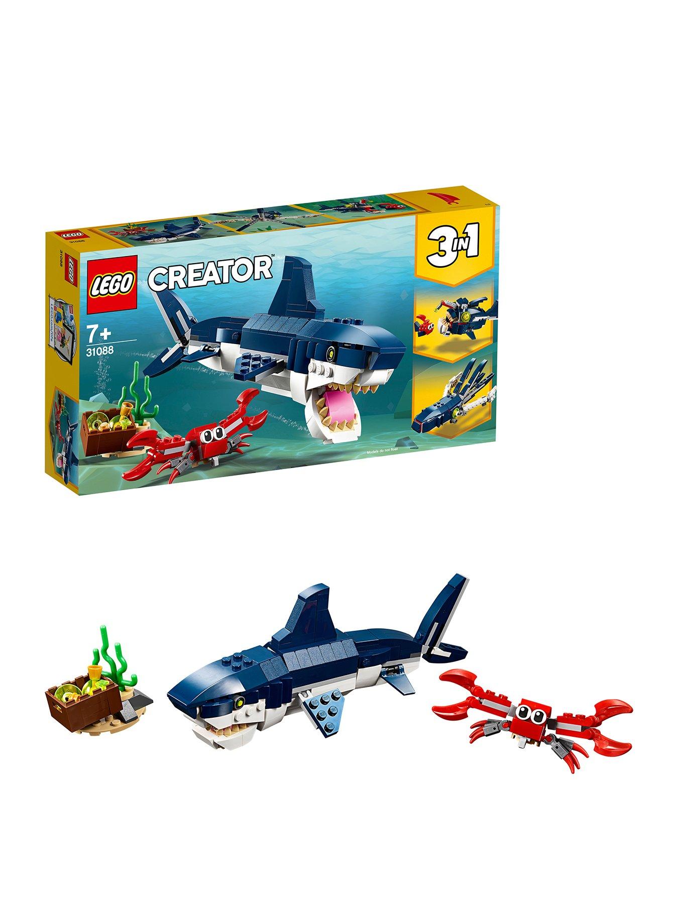 LEGO Creator Deep Sea Creatures | Very.co.uk