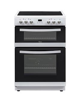 Swan Swan Sx15880W 60Cm Double Electric Cooker White Best Price, Cheapest Prices