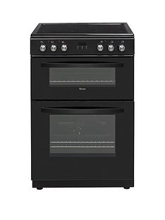 Swan SWAN SX15880B 60CM DOUBLE ELECTRIC COOKER BLACK