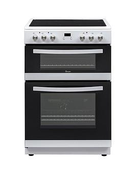 Swan Swan Sx158100W 60Cm Twin Electric Cooker White Best Price, Cheapest Prices