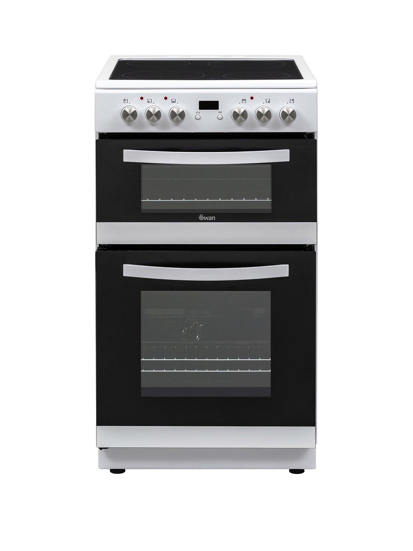 Swan SX15821W 50cm Twin Electric Cooker 