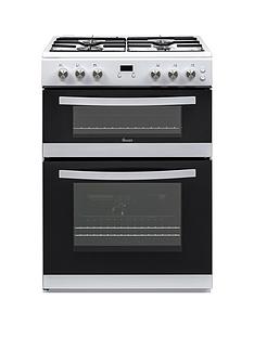 Swan SWAN SX15862W 60CM DOUBLE GAS COOKER WHITE