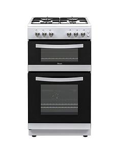 Swan SX15871W 50CM TWIN GAS COOKER WHITE