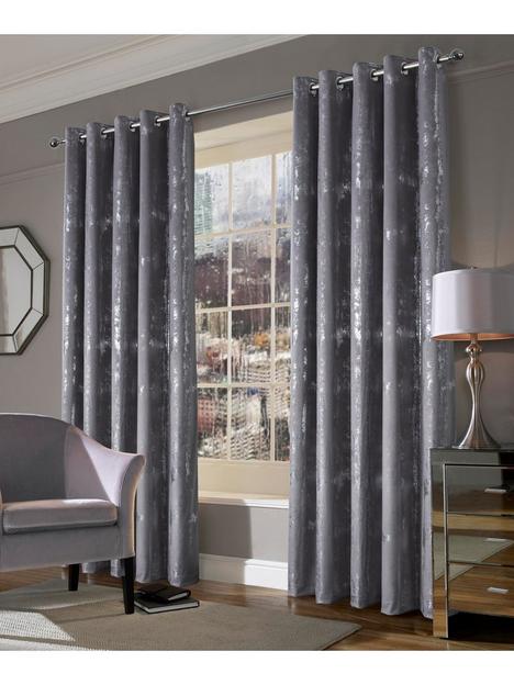 michelle-keegan-home-embossed-velvet-eyelet-interlined-curtains