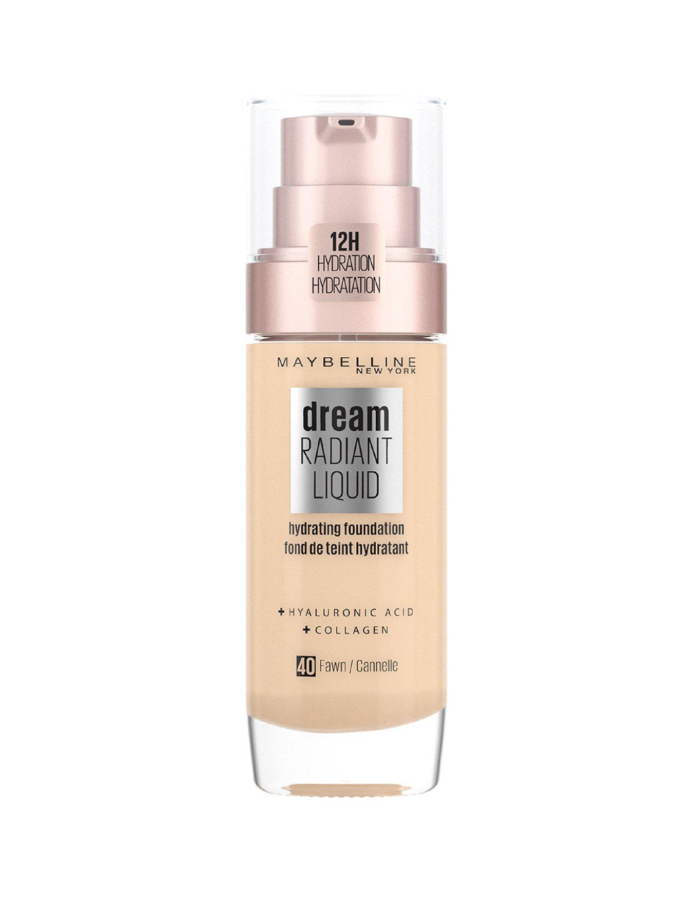 undefined Dream Radiant Liquid Hydrating Foundation with Hyaluronic Acid and Collagen - Lightweight, Medium Coverage Up to 12 Hour Hydration