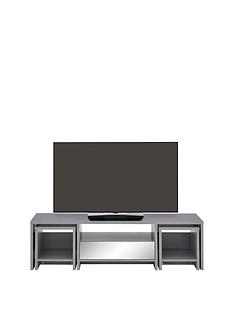 Kyoto Multi Functional TV Unit with Mirror Effect trims - fits up to 60 inch TV