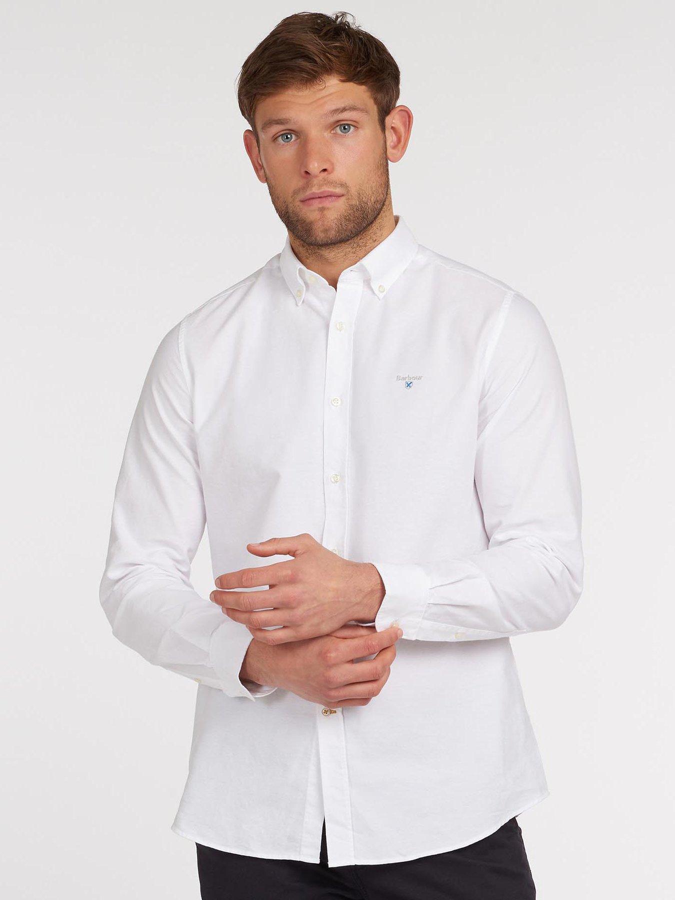 barbour shirt white