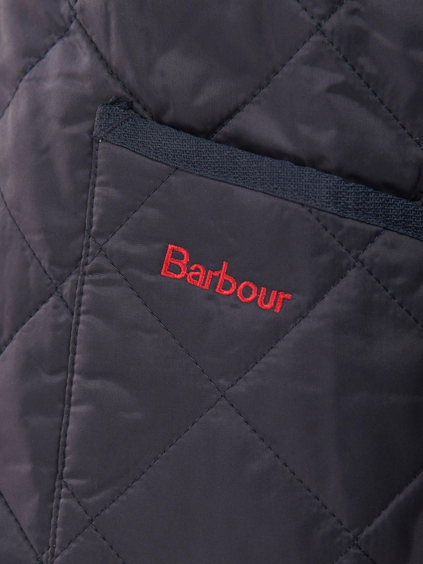 boy's barbour liddesdale quilted jacket