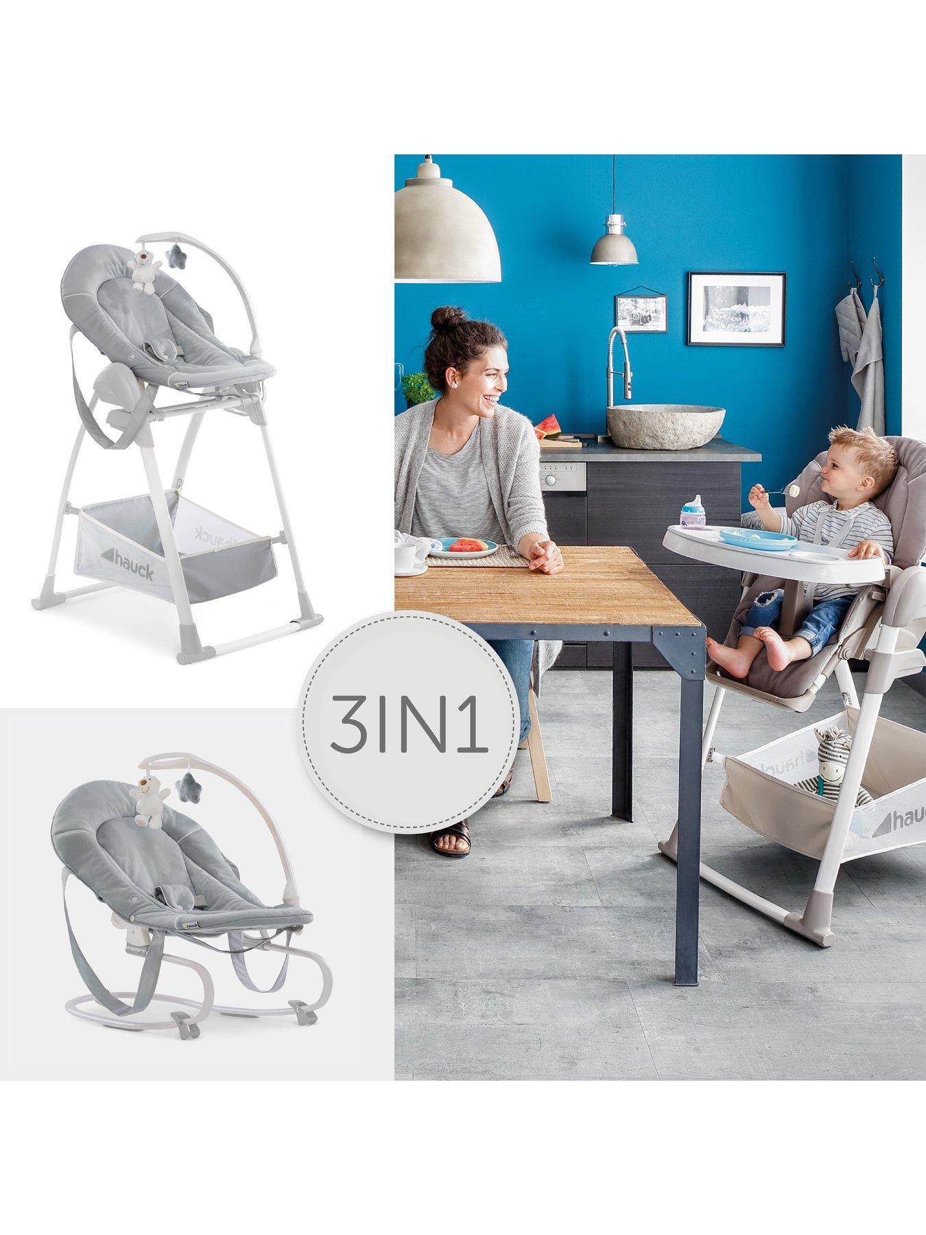 High chair to sit best sale at table