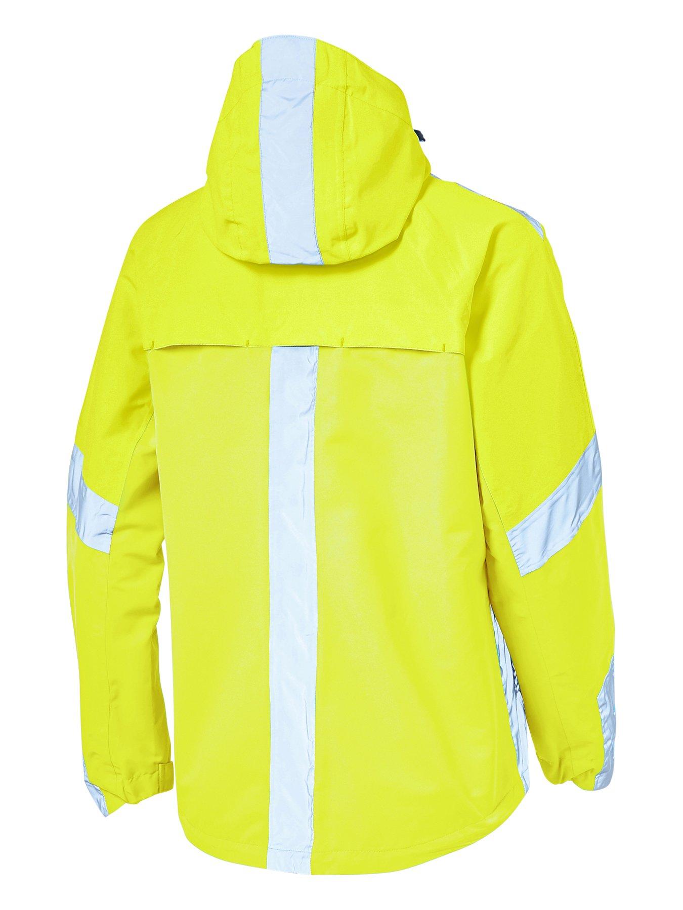 yellow cycling jacket women's