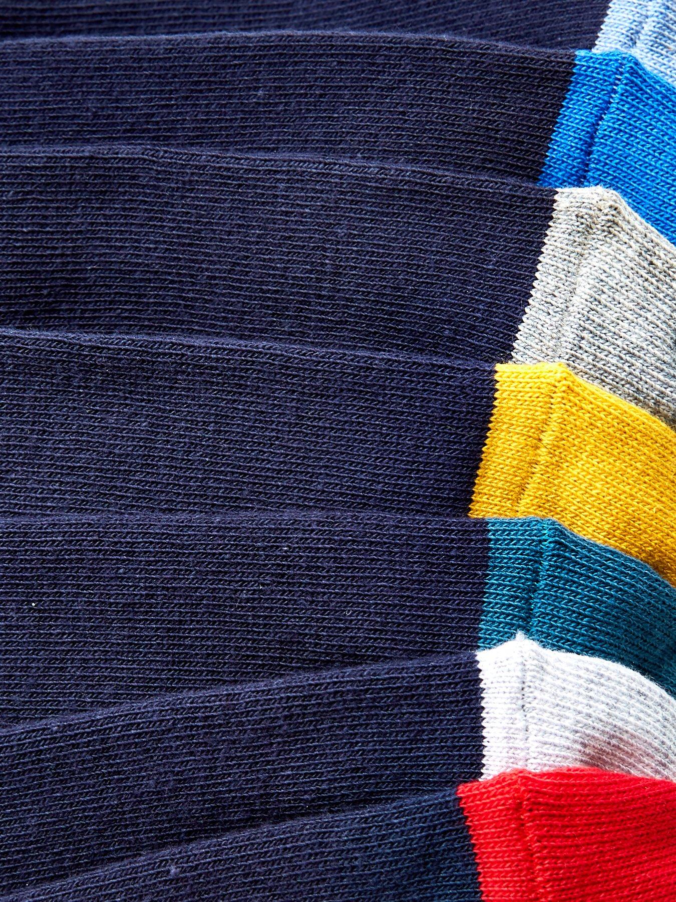 Image 3 of 3 of The Very Collection 7 Pack Contrast Colour Heel and Toe Socks - Multi