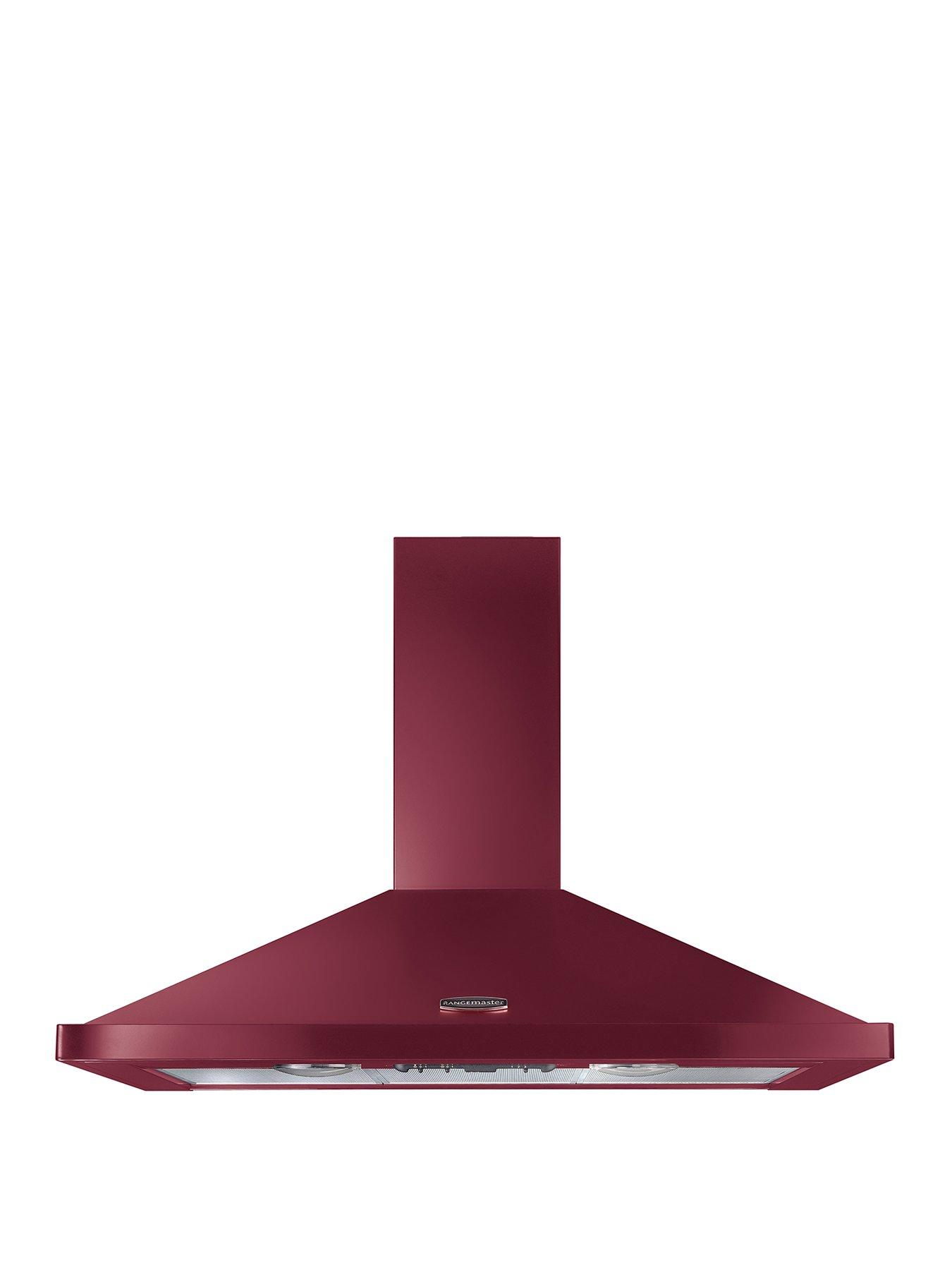 Rangemaster  Leihdc110Cy 110Cm Wide Cooker Hood – Cranberry