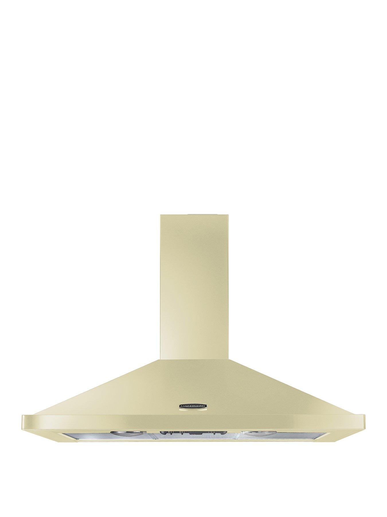 Rangemaster  Leihdc90Cr 90Cm Wide Cooker Hood - Cream