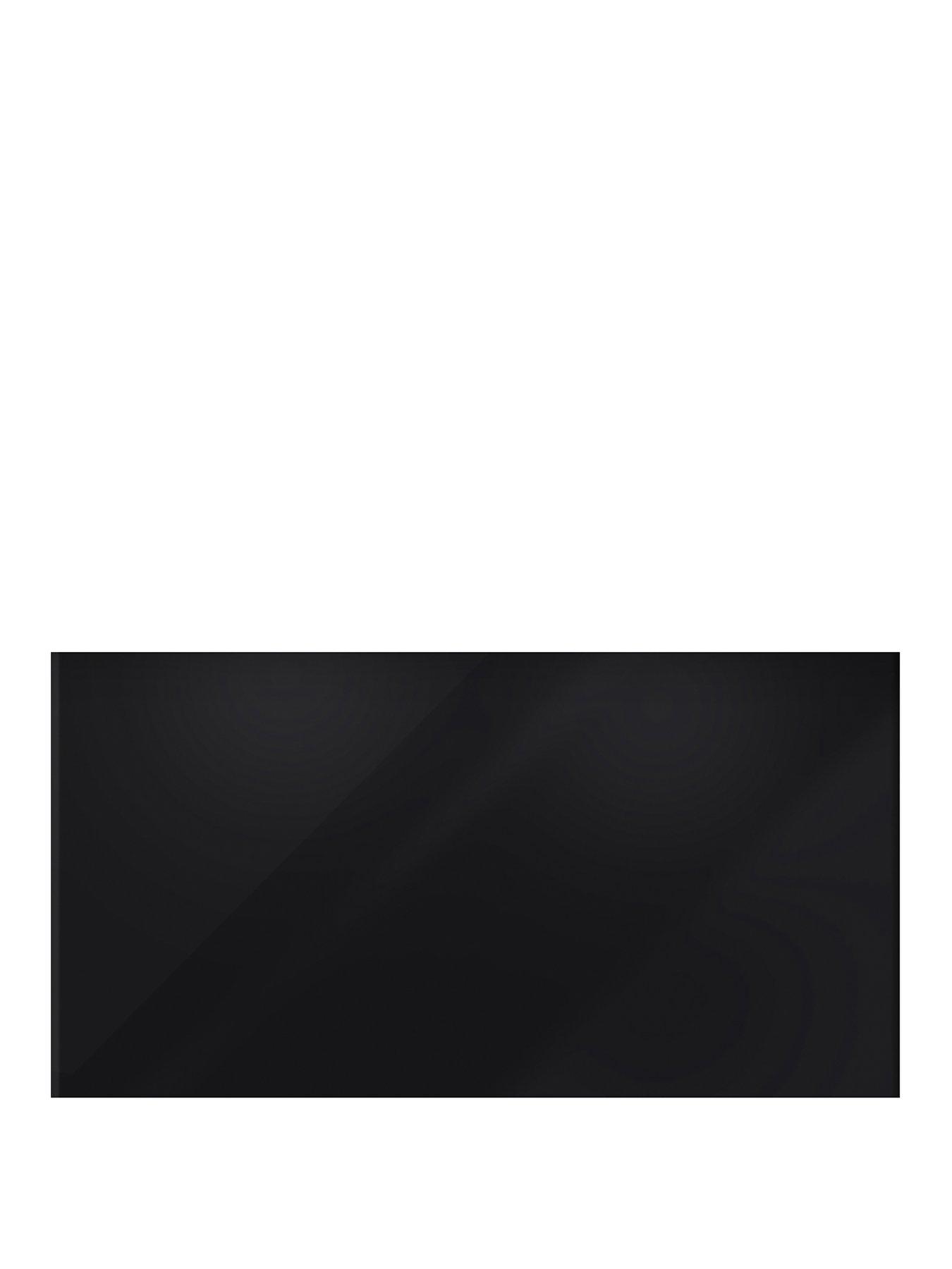 Rangemaster  Unbsp899Bl 90Cm Wide Splashback – Black Glass