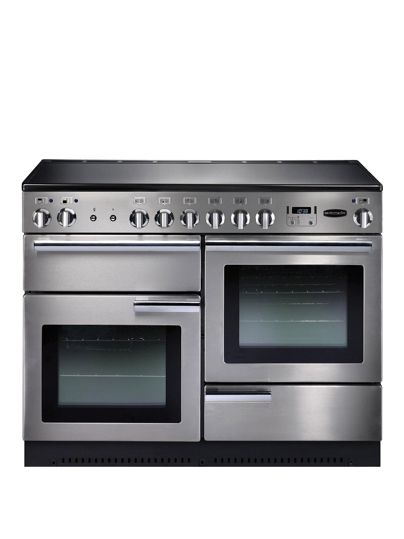 Rangemaster  Prop110Ecss Professional Plus 110Cm Wide Electric Range Cooker - Stainless Steel