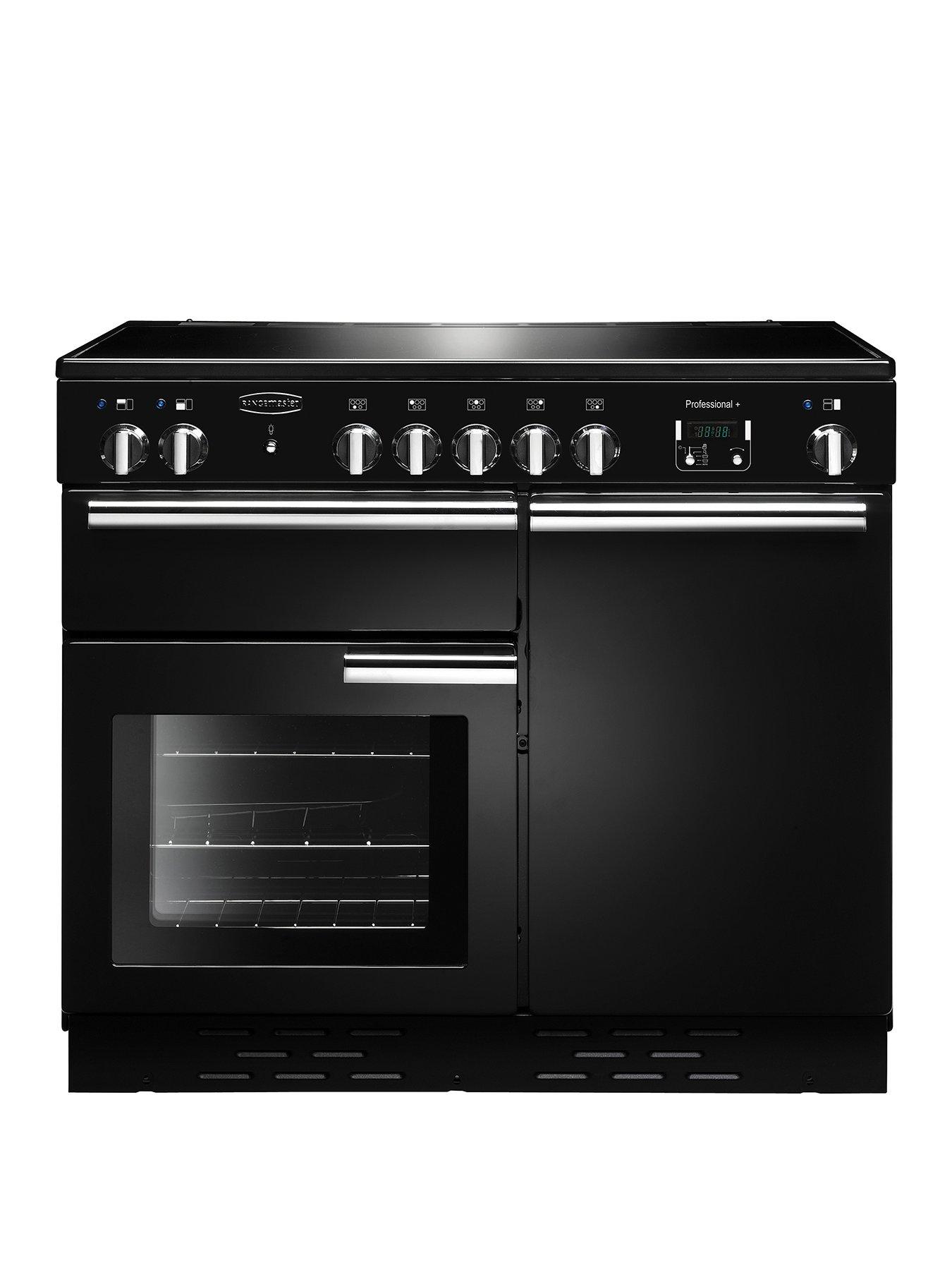 Rangemaster  Prop100Ecbl Professional Plus 100Cm Wide Electric Range Cooker – Black