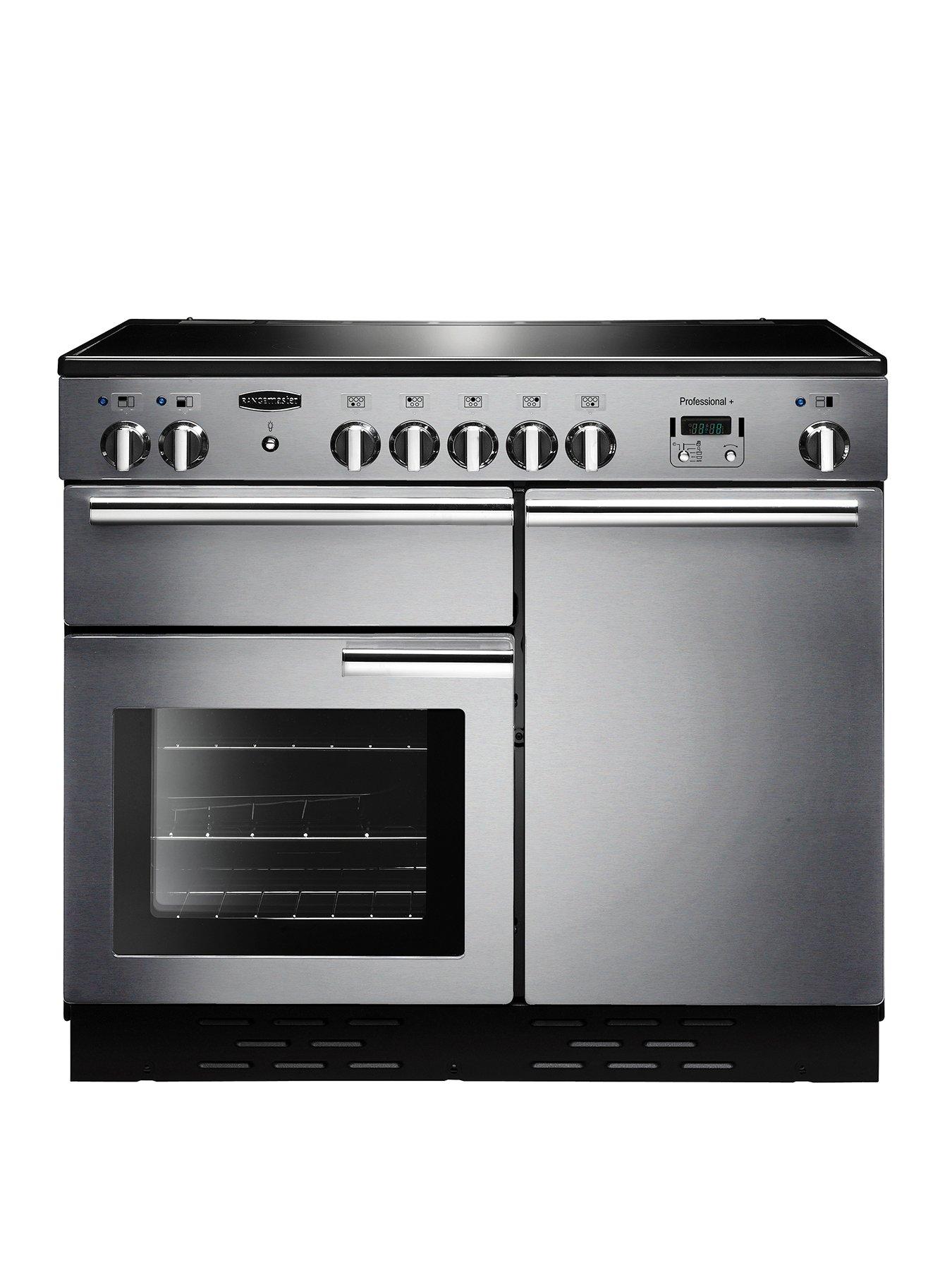Rangemaster  Prop100Ecss Professional Plus 100Cm Wide Electric Range Cooker - Stainless Steel