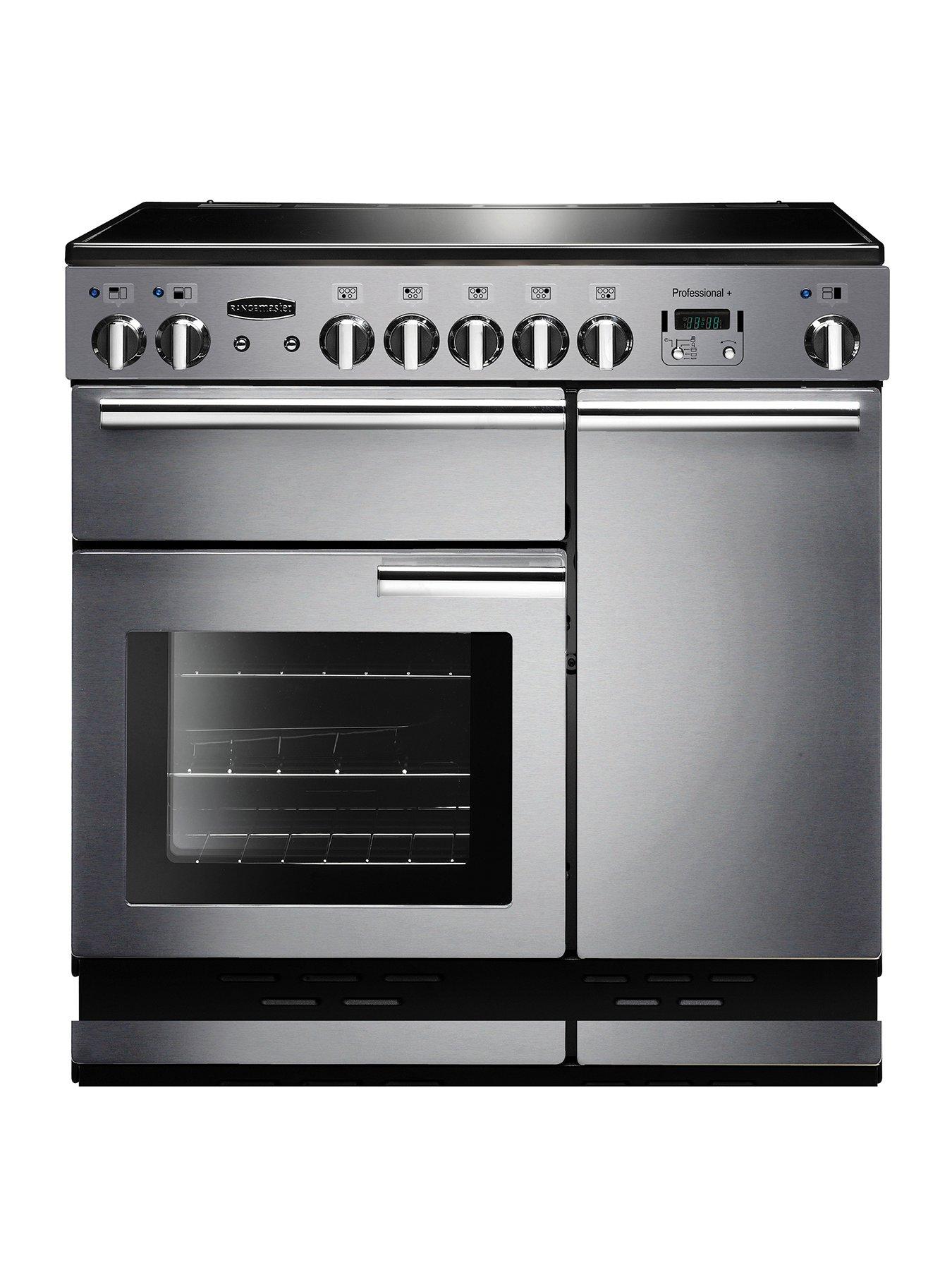 Rangemaster  Prop90Ecss Professional 90Cm Wide Electric Range Cooker - Stainless Steel