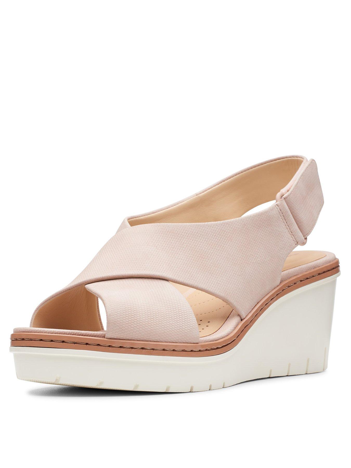 clarks palm candid silver