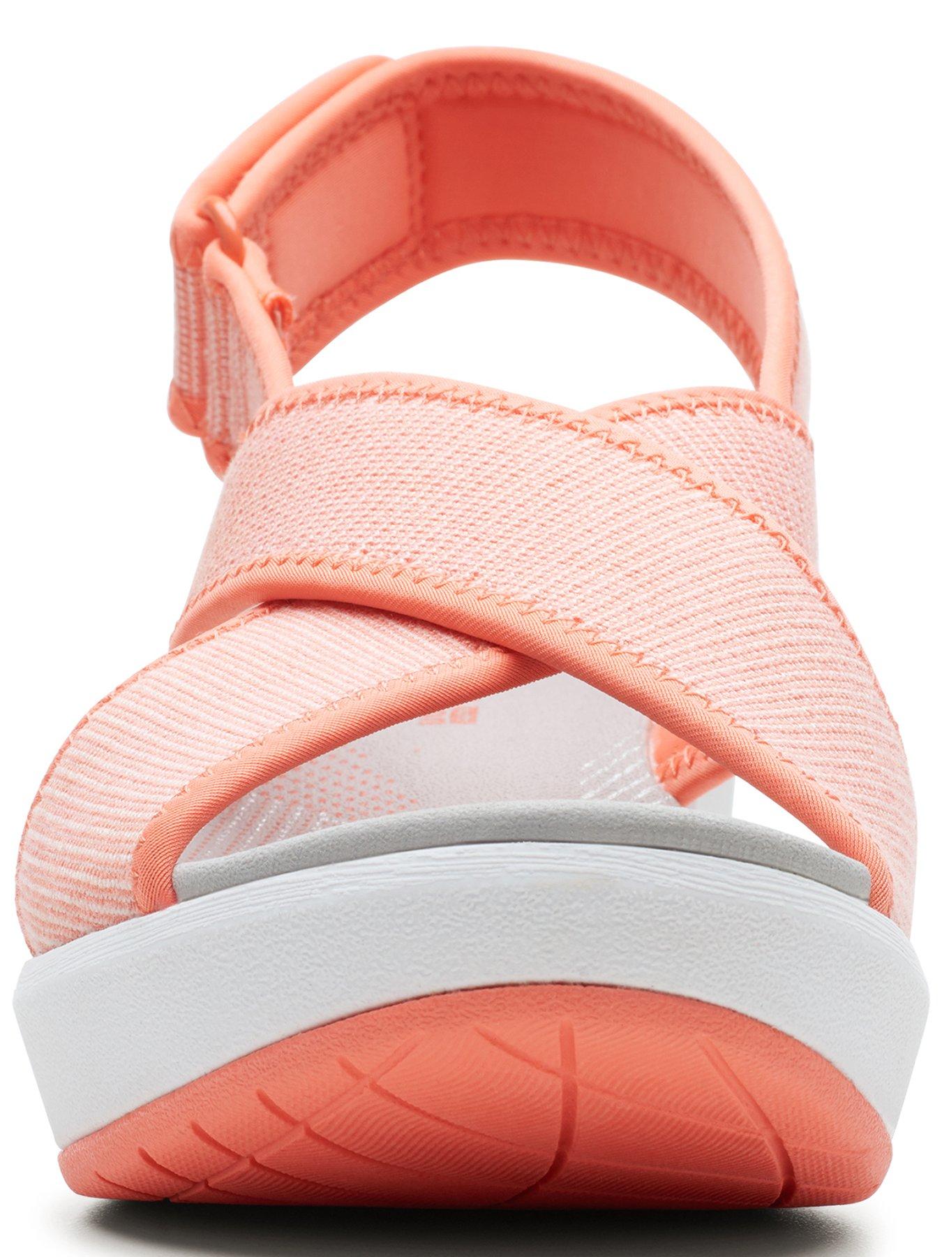 clarks cloudsteppers cali reef wedge sandal