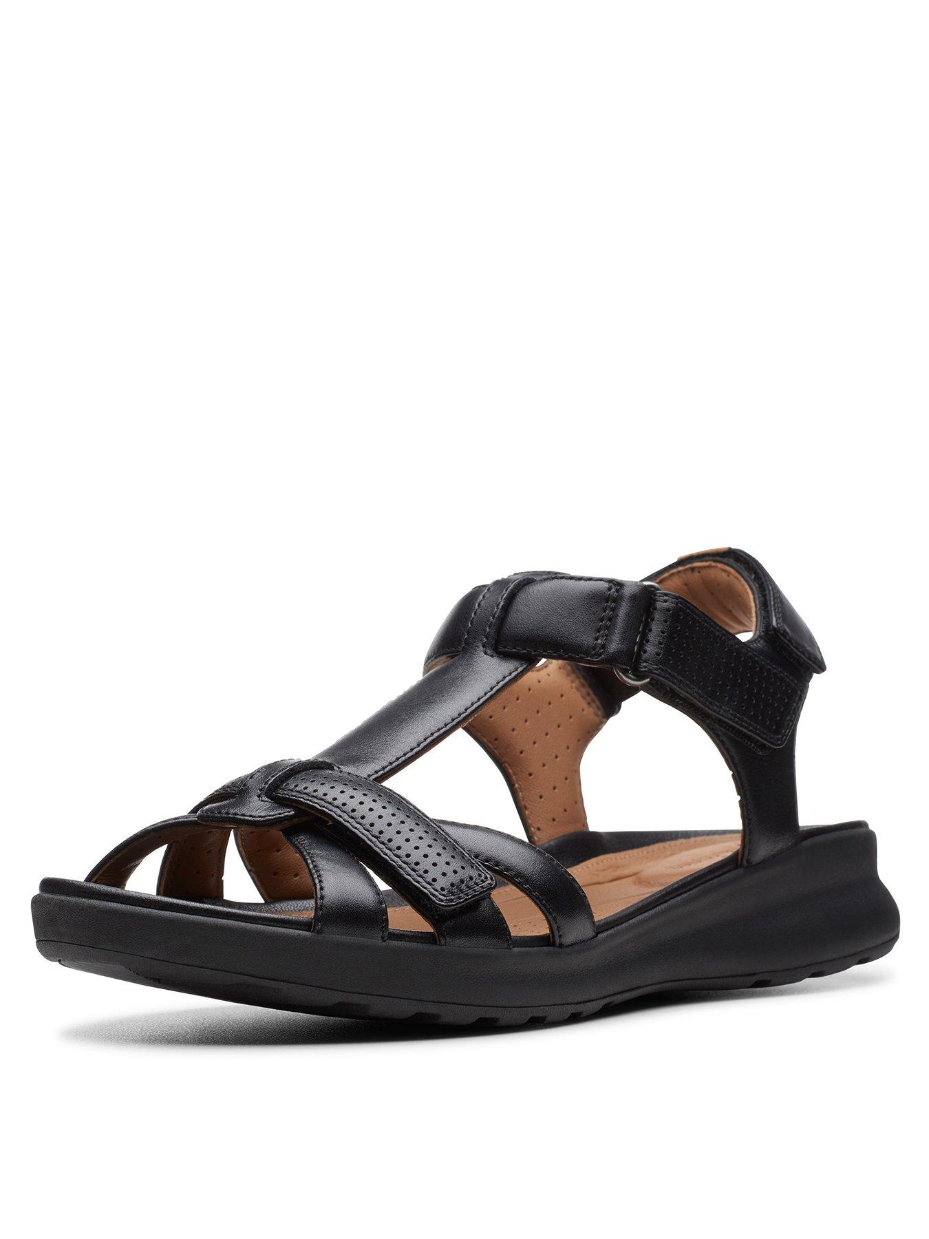 clarks unstructured sandals uk