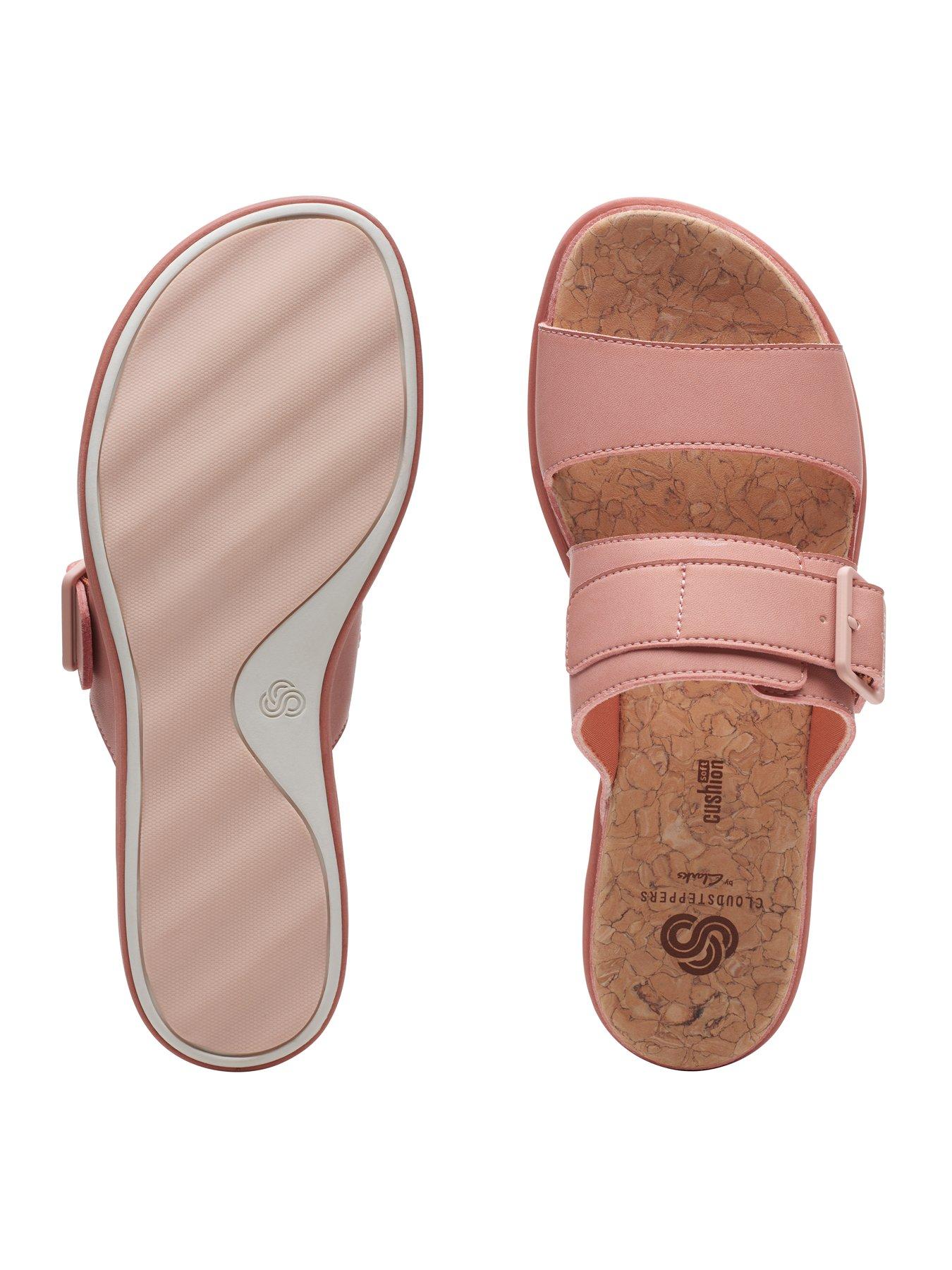 clarks step june tide slide