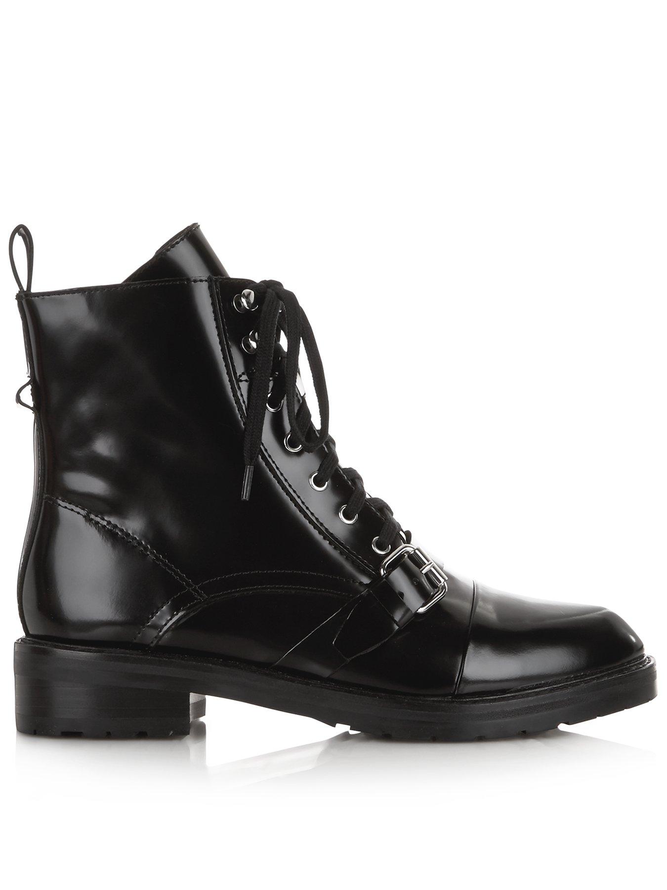 all saints lace up boots